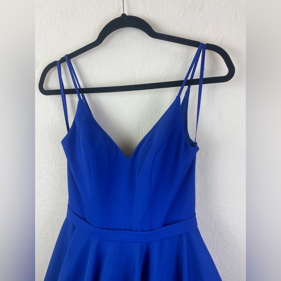 Ieena by Mac Duggal Fit & Flare A Line Low Back Cocktail Party Dress, size 4 - Picture 7 of 9